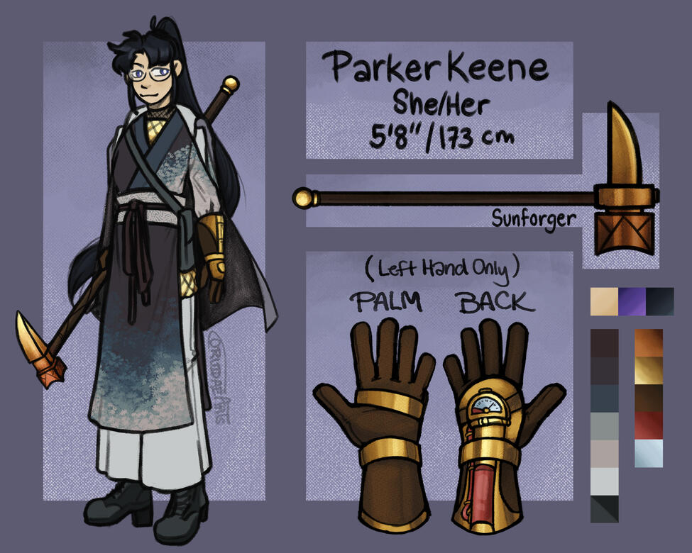 Parker Ref Sheet